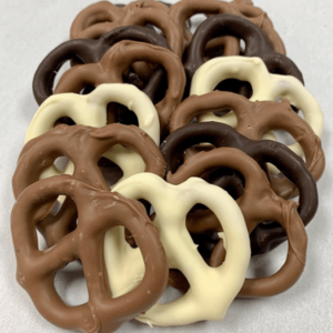 chocolate covered pretzels