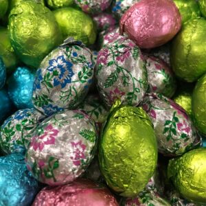 foil wrapped eggs