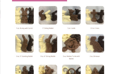 Molded Easter Chocolate