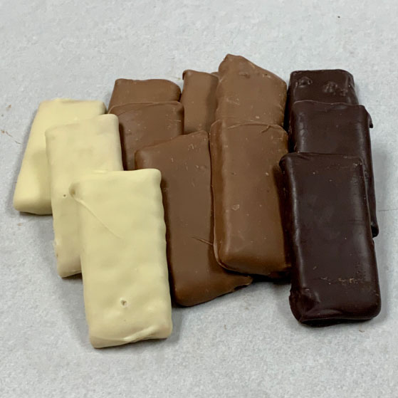 chocolate covered graham crackers