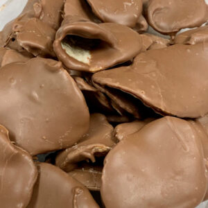 chocolate covered potato chips