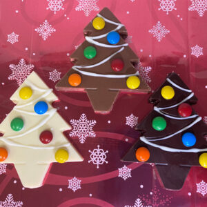 solid chocolate chirstmas tree