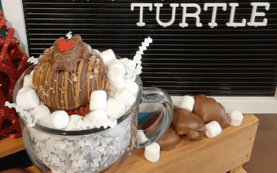 Caramel Turtle Hot Cocoa Bomb