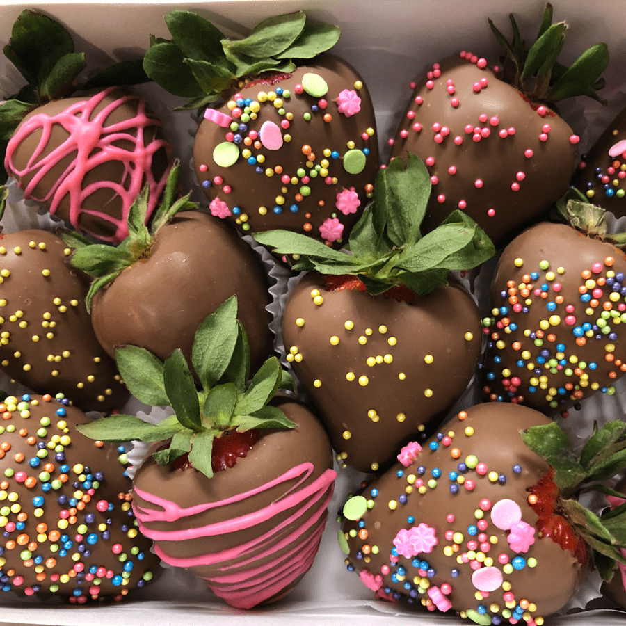 chocolate covered strawberries