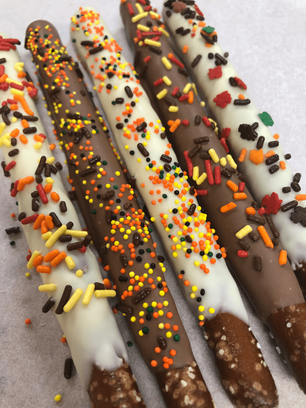 chocolate covered pretzels