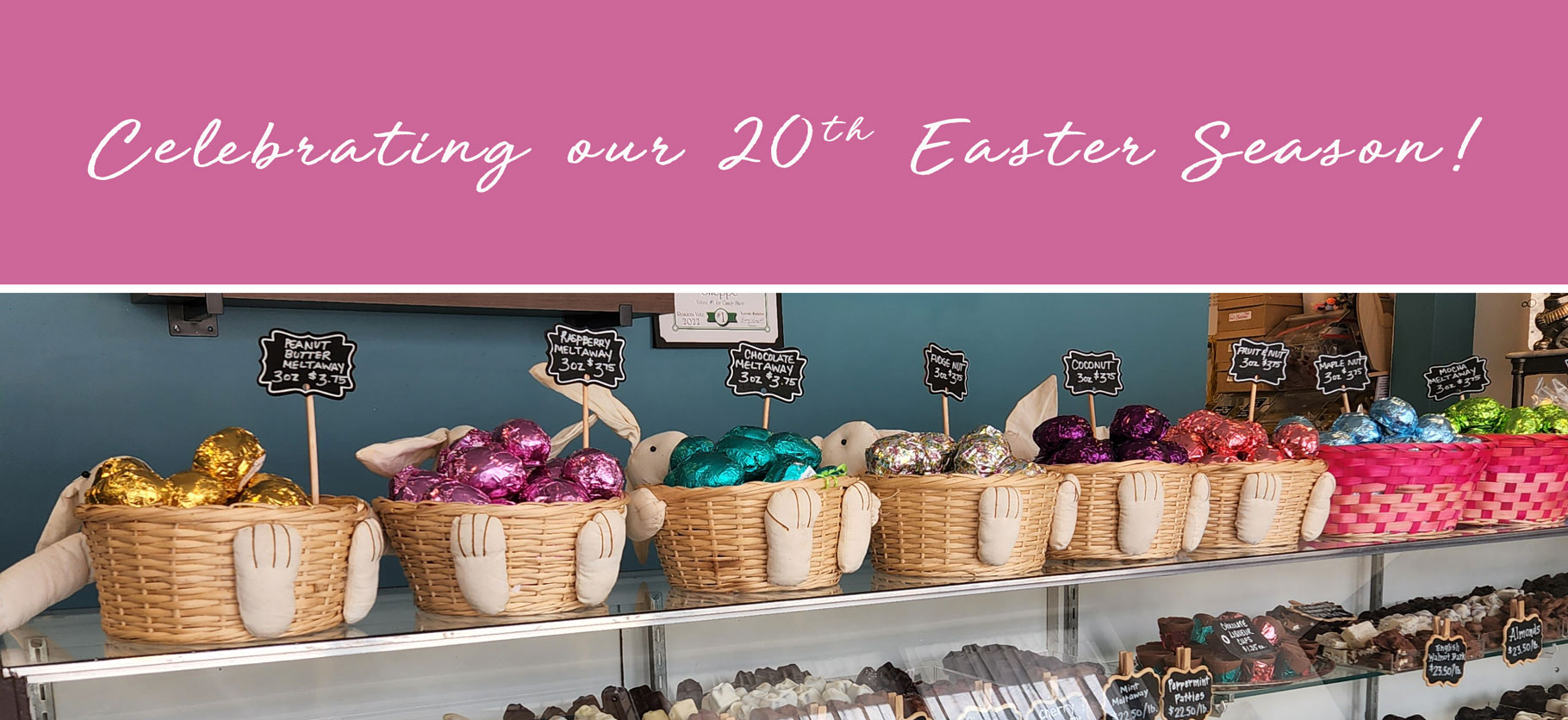 celebrating 20 years of Easter